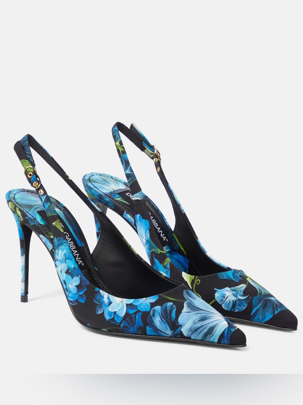 Dolce & Gabbana Lollo Floral Slingback Pump
